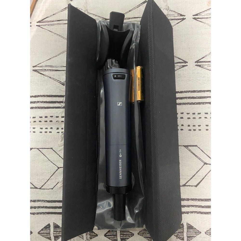 Sennheiser SKM 100 G4-S-A1 Handheld Transmitter, Frequency A-1-No Capsule